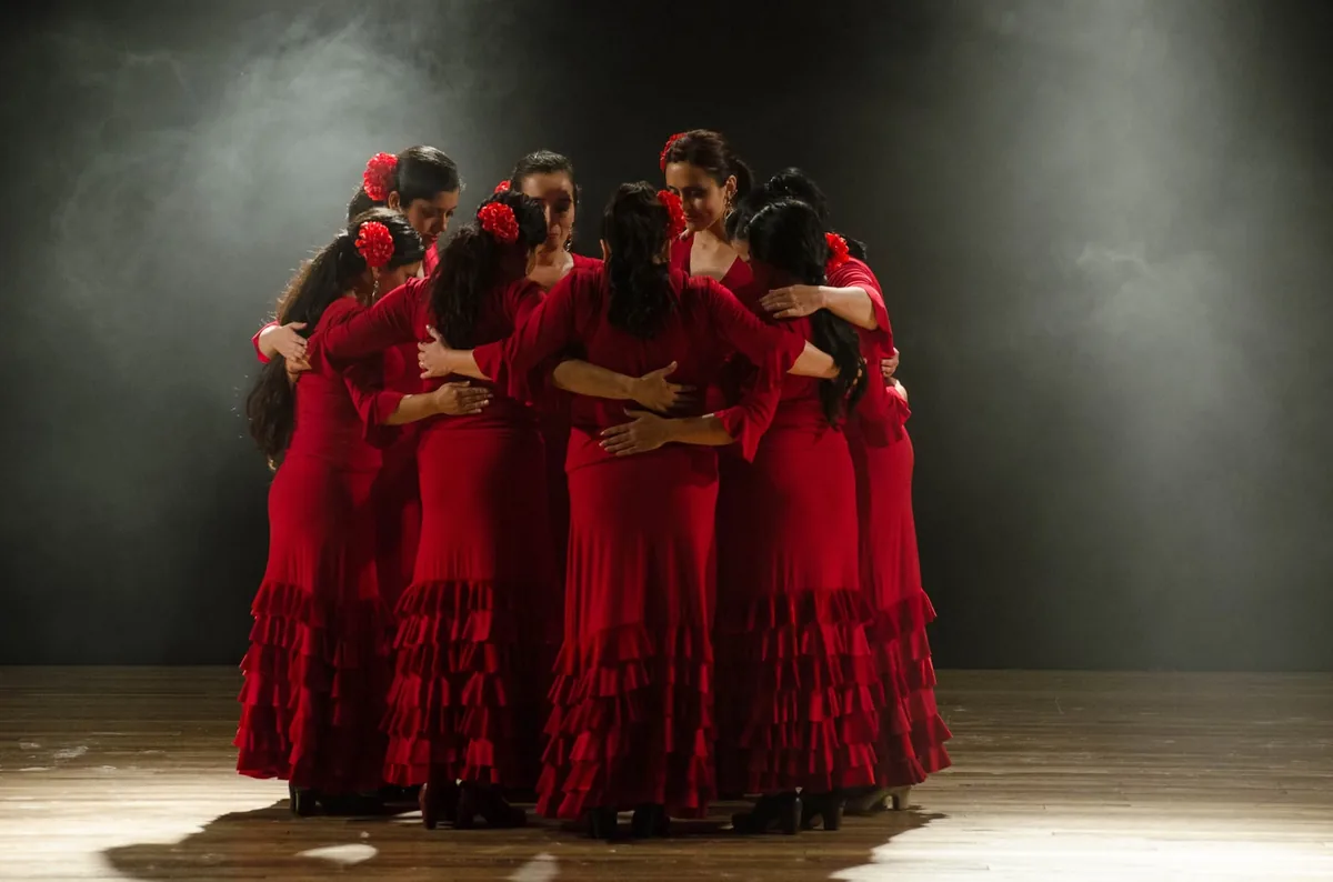 Alumnas de flamenco — nivel Adultas